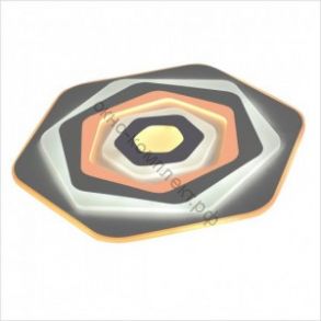 LEEK BIONIKA управл. св-к-люстра св/д 120W(10500lm) 2K-4K-6K d500x50, Rainbow пульт ДУ 018  арт: 682668