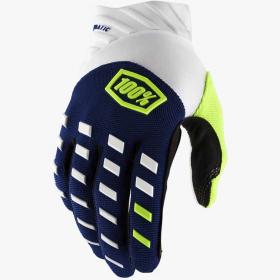 100% Airmatic Navy/White перчатки для мотокросса и эндуро