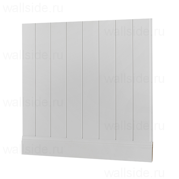 Скандинавская стеновая МДФ панель Ликорн светло-серая