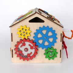 Бизиборд домик Малыш