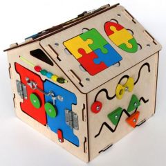 Бизиборд домик Yoshatoys Малыш