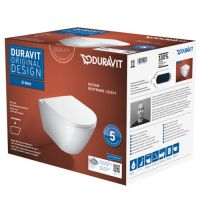 Duravit D-Neo 45770900А1 (унитаз и сиденье)