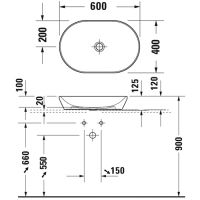 схема Duravit D-Neo 2372600070