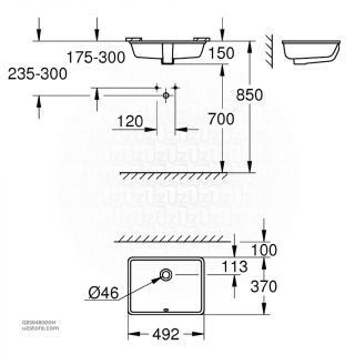 GROHE CUBE CERAMIC