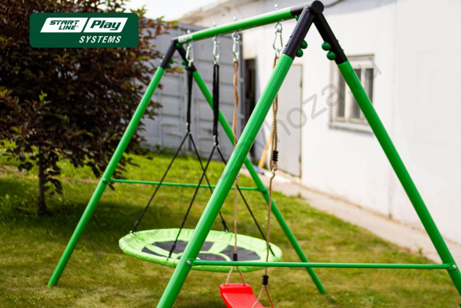 Качели SLP SYSTEMS 2 секции плюс сиденье гибкое плюс сиденье диск