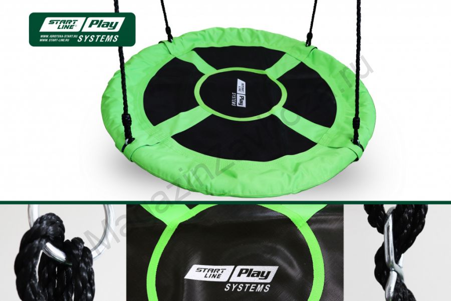 Качели SLP SYSTEMS 3 секции плюс лодочка плюс качели TS40плюс сиденье гибкое