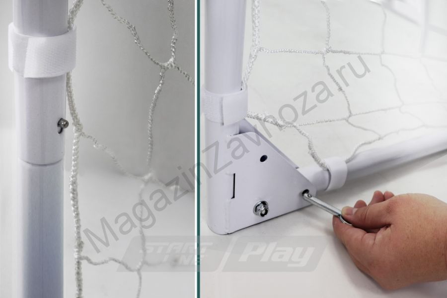 Мини-ворота для футбола SLP складные