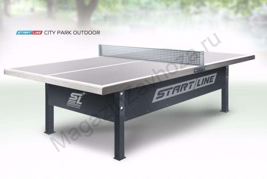 Теннисный стол City Park Outdoor - сверхпрочный антивандальный стол для игры на открытых площадках