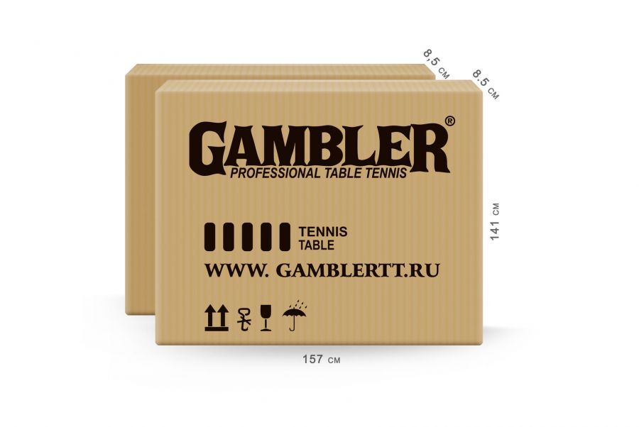 Теннисный стол Gambler Edition Indoor blue