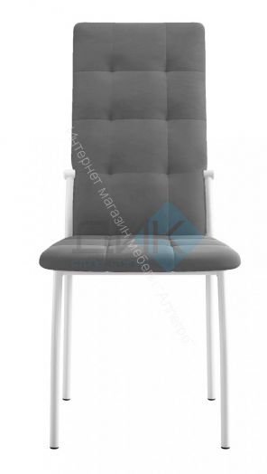 Стул ГАЛС-М каркас белый ткань B22 GREY