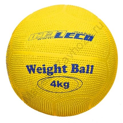 Мяч для атлетических упражнений резиновый 4 кг