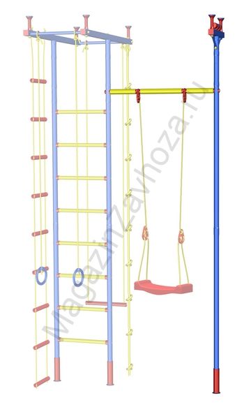 Дополнительная стойка к ДСК Leco-IT  выс. 2,35 - 3,20 м для качелей