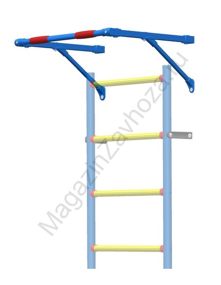 Турник для детской шведской стенки Leco-IT