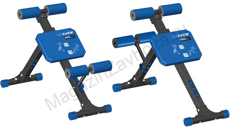 Скамья универсальная для пресса и мышц спины Leco-IT Pro