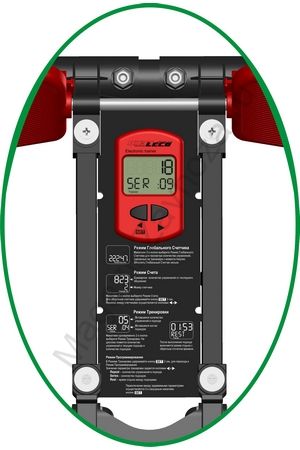 Гребной тренажер на эластичных жгутах Leco-IT Home