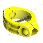 Хомут 89 с крепежом желт