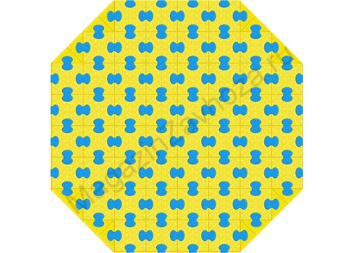 Пазловое дно для большого детского манежа Leco-IT Outdoor Plus диам. 210 см