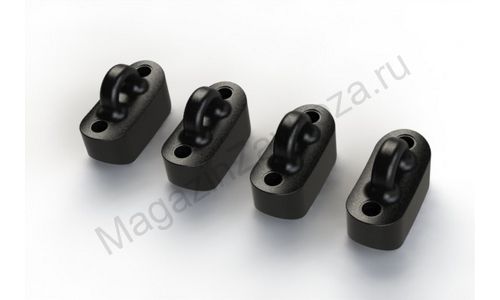 Набор петель "канатного гнезда" черный