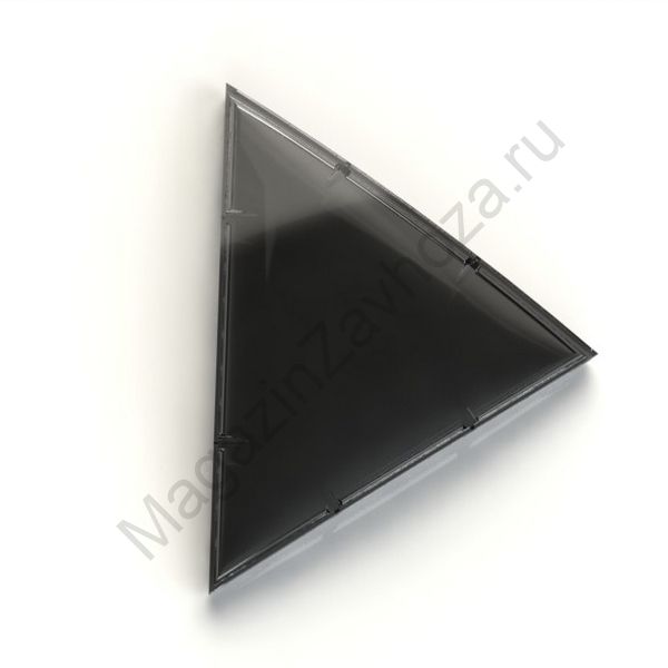 Деталь геокупола 3 м B черн прозрачный из ПЭТ