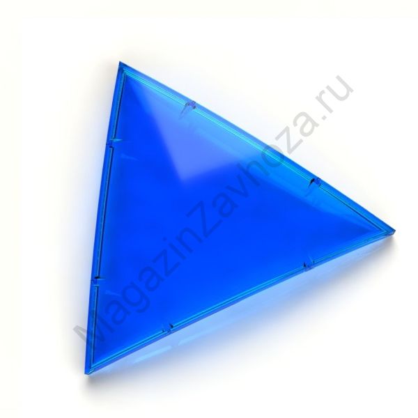 Деталь геокупола 3 м A син прозрачный