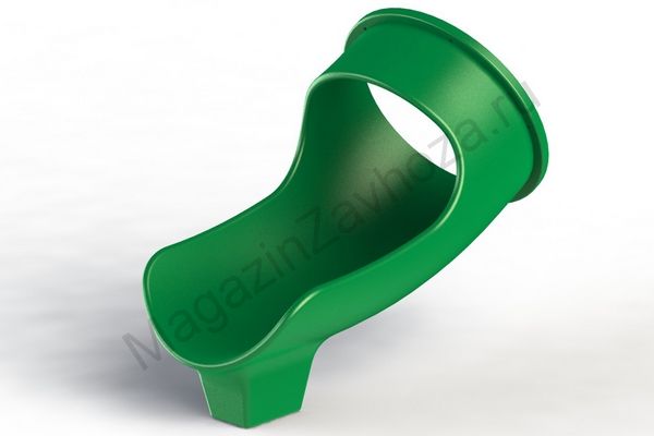 Деталь туннельных горок Выход зел