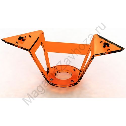 Кронштейн для стула для малышей оранж прозрачный