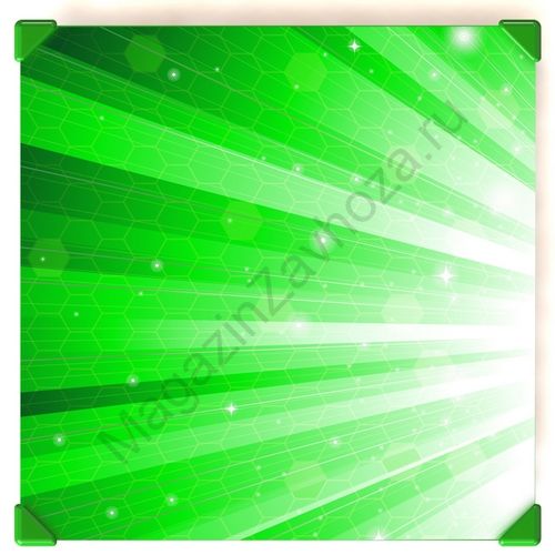 Столешница зел с рисунком №4