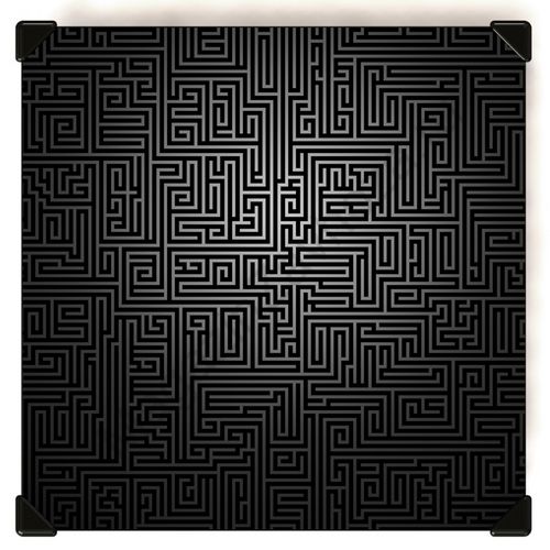 Столешница черн с рисунком №3