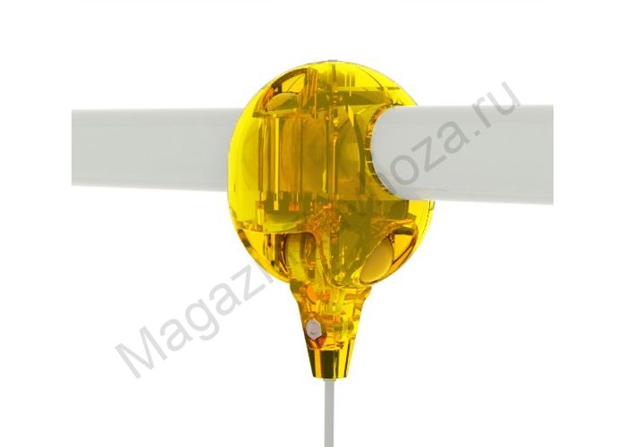 Подшипниковая система качания с креплением на трубу 38 мм макс 300 кг желт прозрачный