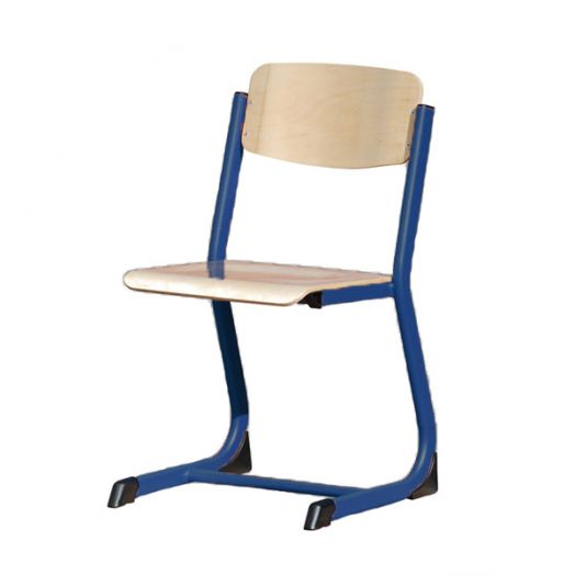 ОП1-4 Стул ученический «Оптима» с фиксируемой высотой (Сигнальный синий)