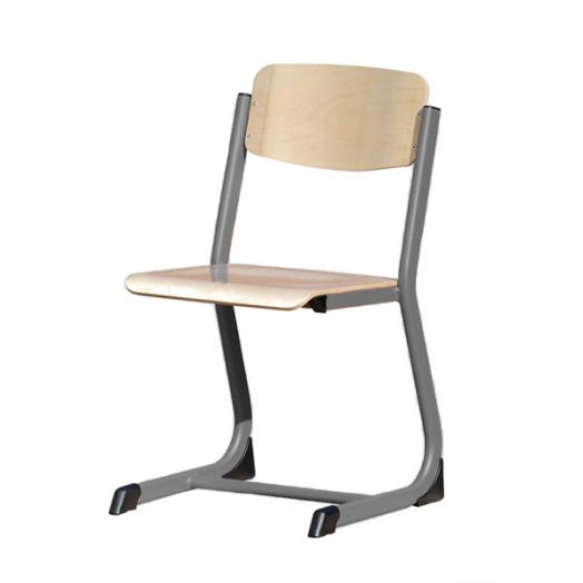 ОП1-2 Стул ученический «Оптима» с фиксируемой высотой (Базальтово-серый)