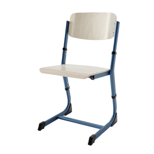 ОП1Р-4 Стул ученический «Оптима» с изменяемой высотой сиденья и спинки (Сигнальный синий)