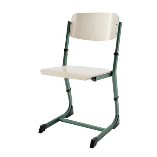 ОП1Р-3 Стул ученический «Оптима» с изменяемой высотой сиденья и спинки (Зеленый мох)