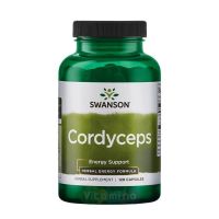 SWANSON Кордицепс 600 мг Cordyceps, 120 капс