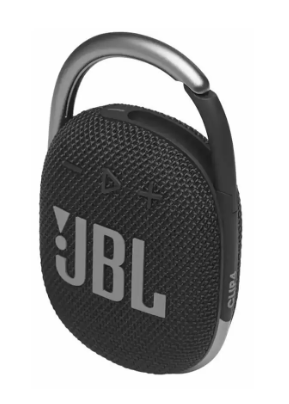 Портативная колонка JBL CLIP 4, черный
