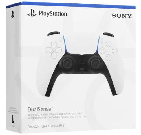 Геймпад беспроводной PlayStation 5 DualSense White (белый)