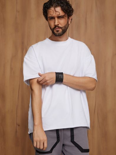 Футболка оверсайз белая