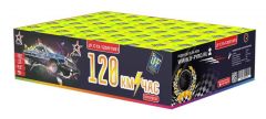 Фейерверк JF C15-120/01V01 "120 км/час" (0,6" х 120) Фейерверк JF C15-120/01V01 "120 км/час" (0,6" х 120)