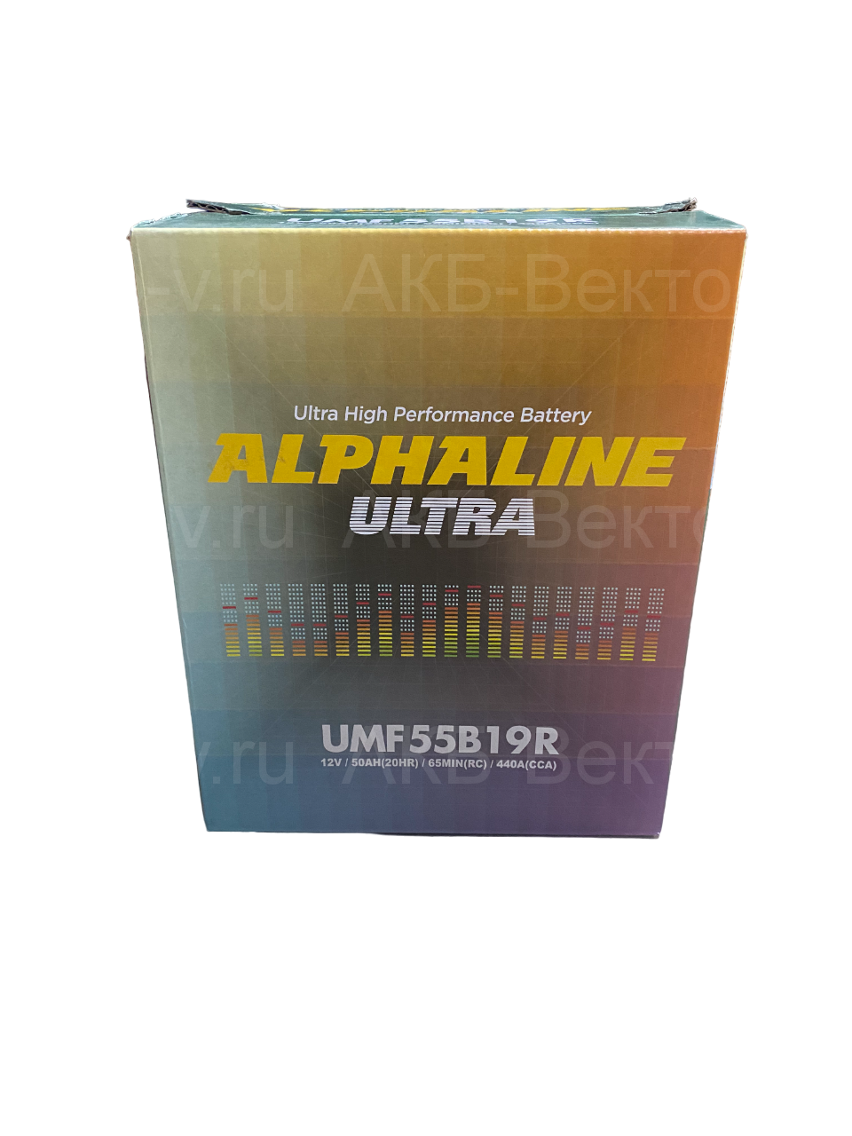 АКБ Alphaline Ultra 50Ач UMF55B19R (22г)