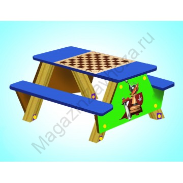 Скамья № 27 «Шахматный стол»