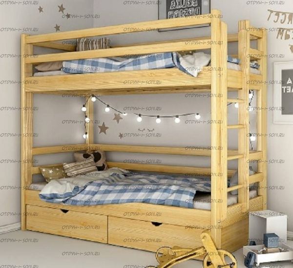 Кровать двухъярусная Классика Модуль №3А