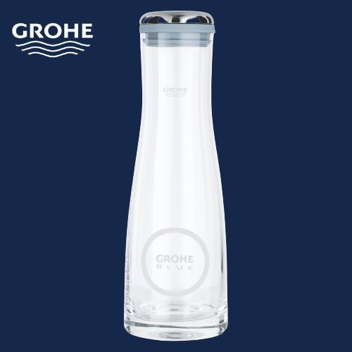 GROHE ГРАФИН ИЗ СИНЕГО СТЕКЛА