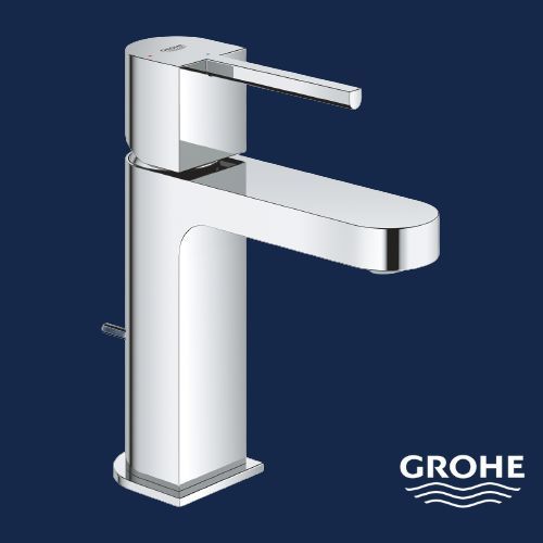 ОДНОРЫЧАЖНЫЙ СМЕСИТЕЛЬ ДЛЯ РАКОВИНЫ GROHE PLUS , РАЗМЕР 1/2? S