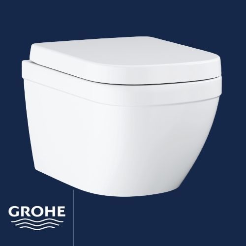 УНИТАЗ ПОДВЕСНОЙ GROHE EURO CERAMİC, RİMLESS, kod: 39554000