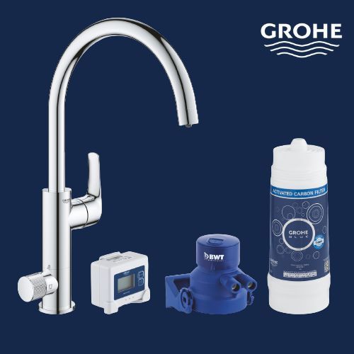 СТАРТОВЫЙ КОМПЛЕКТ GROHE BLUE PURE EUROSMART