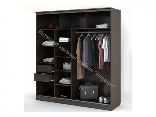 Шкаф-купе "Олимп 2" Венге