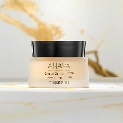 Ahava Youth Boosters Концентрат минералов мёртвого моря Osmoter™,  разглаживающий крем для лица 50 мл