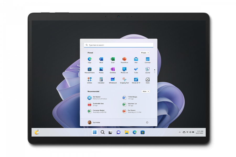 Планшет Microsoft Surface Pro 9 i7 16Gb 512Gb (Graphite) (Windows 11 Home)