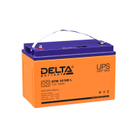 Аккумулятор герметичный VRLA свинцово-кислотный DELTA DTM 12100 L