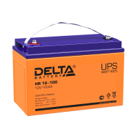 Аккумулятор герметичный VRLA свинцово-кислотный DELTA HR 12-100